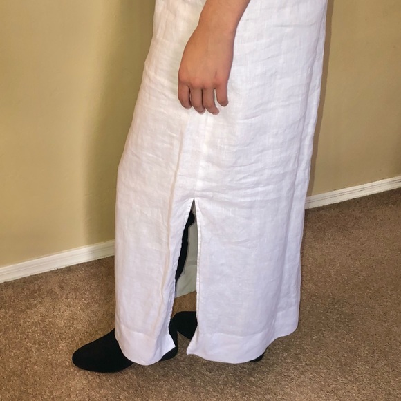 J.Crew Linen Maxi Dress XS - Picture 7 of 10